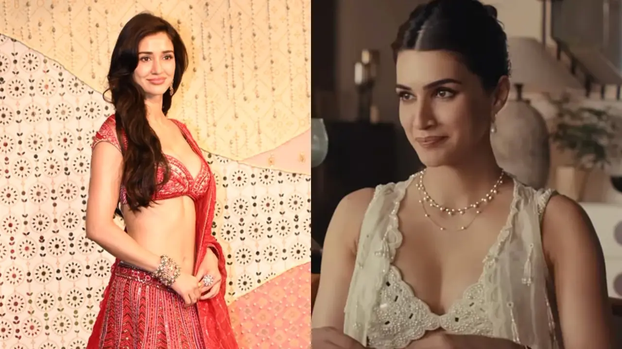 Kriti Sanon and Disha Patani pics via Instagram